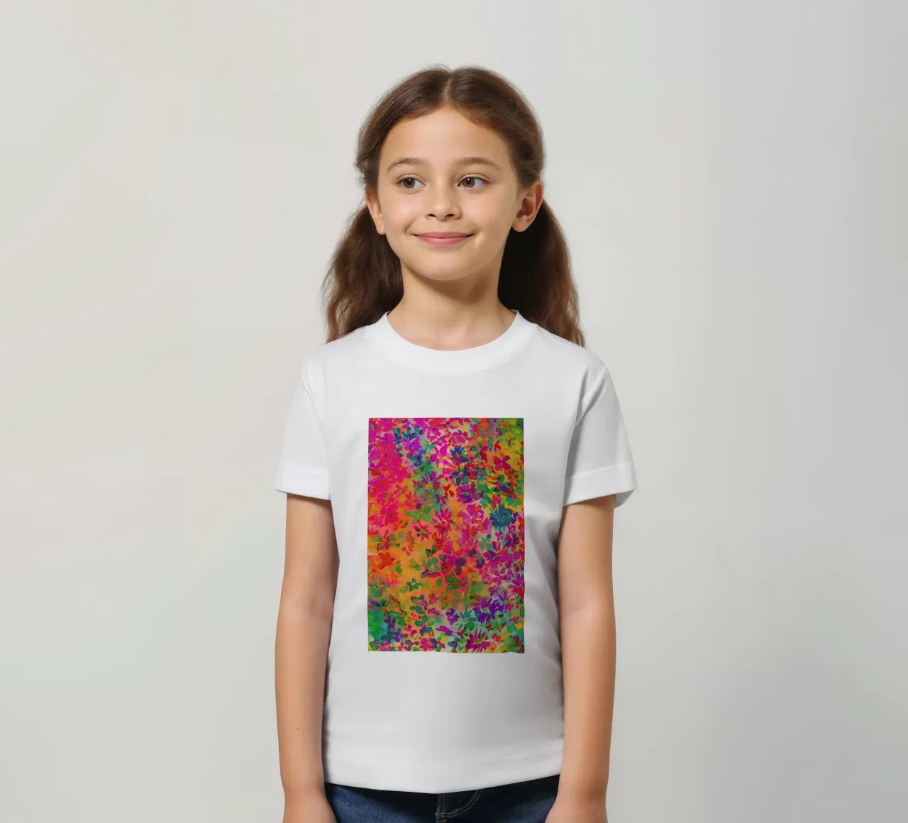 Flora t-shirt bambini da Amy Sia