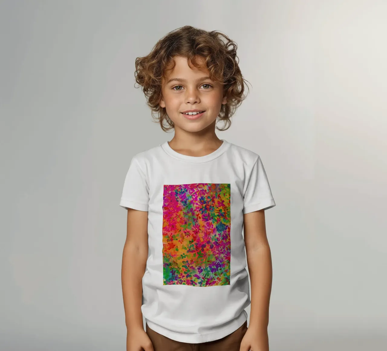 Flora t-shirt bambini da Amy Sia