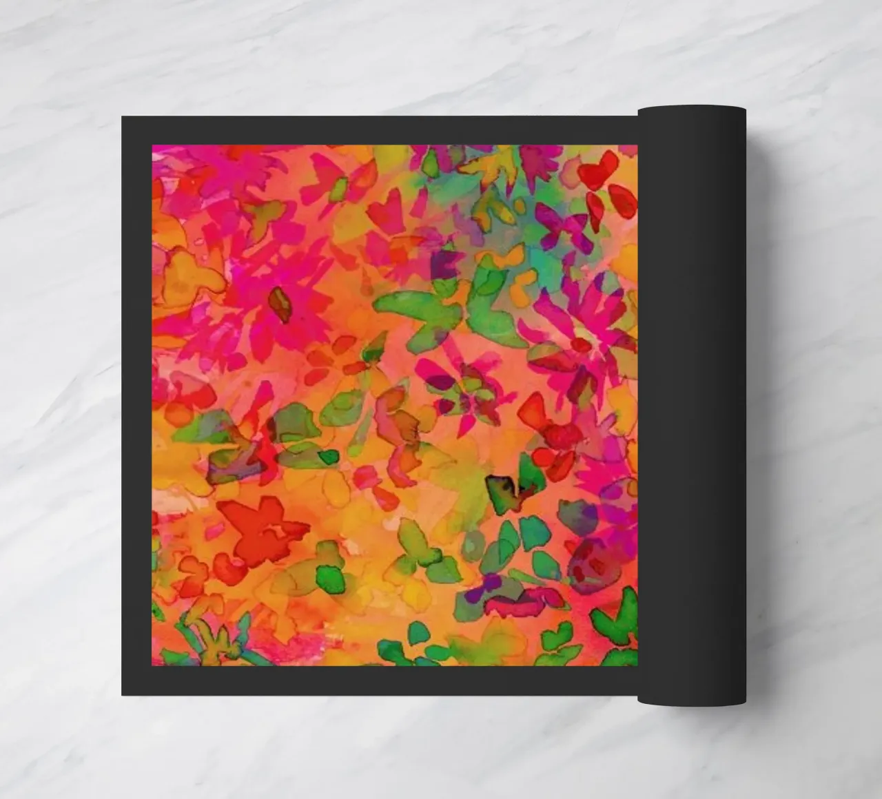 Flora doormat by Amy Sia