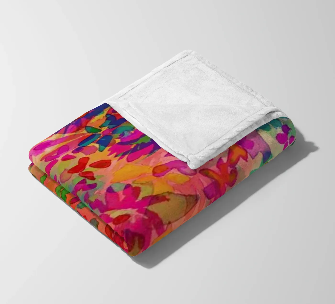 Flora plaid polaire de Amy Sia