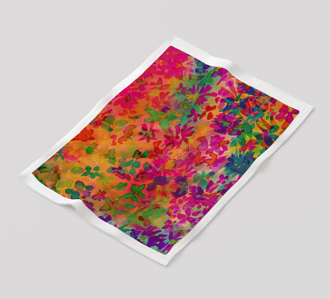 Flora plaid polaire de Amy Sia