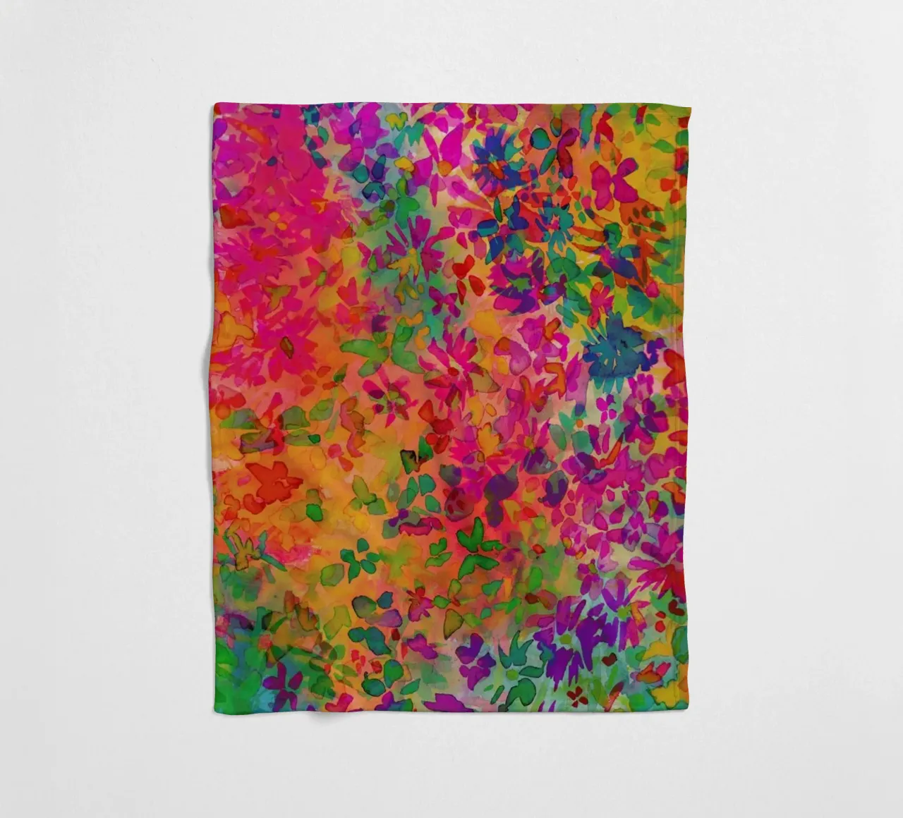 Flora fleecedeken van Amy Sia