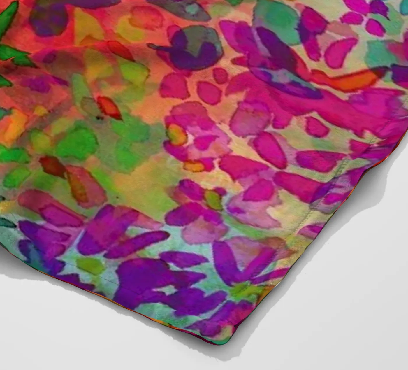 Flora plaid polaire de Amy Sia