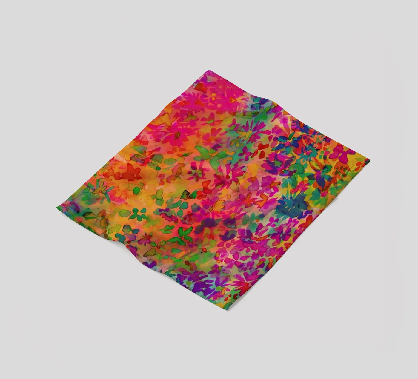 Flora plaid polaire de Amy Sia