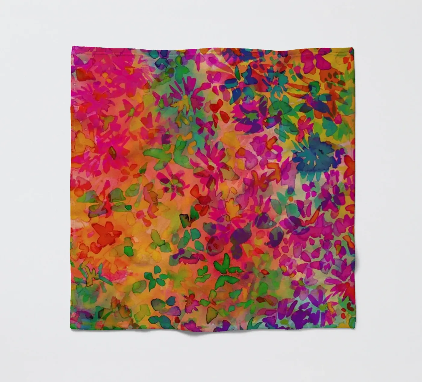 Flora plaid polaire de Amy Sia