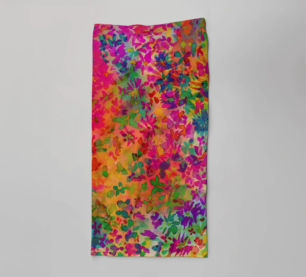 Flora badhanddoek van Amy Sia