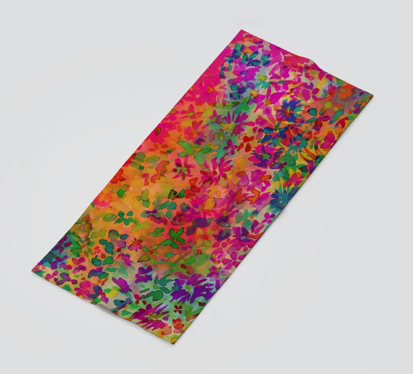 Flora beach towel by Amy Sia