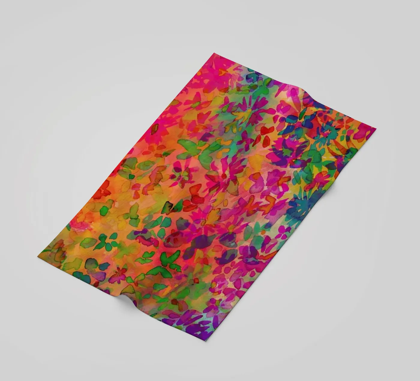 Flora beach towel by Amy Sia