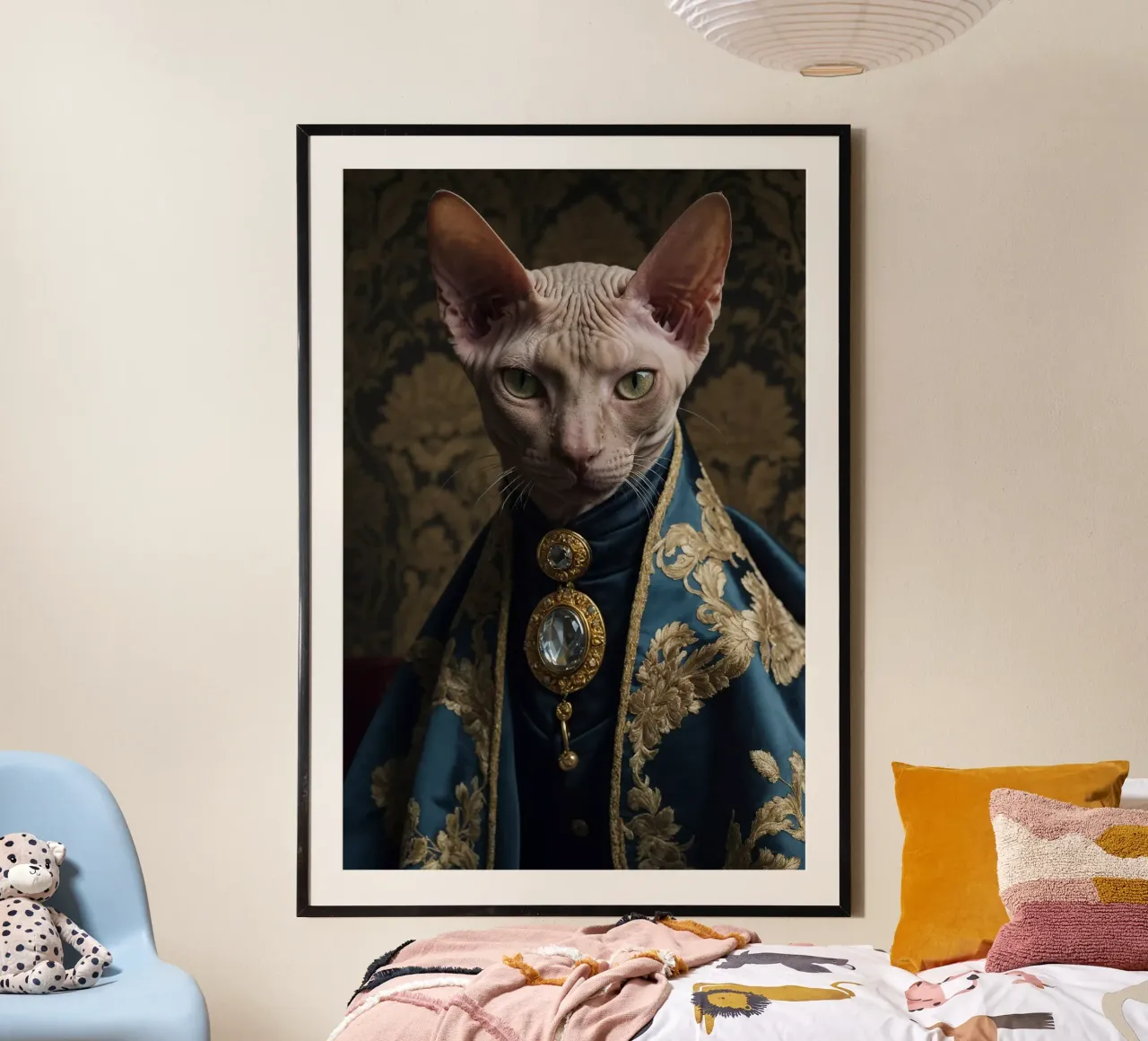 Duchessa Sphynxia - L'enigmatico felino reale poster da Beasts of Nobility
