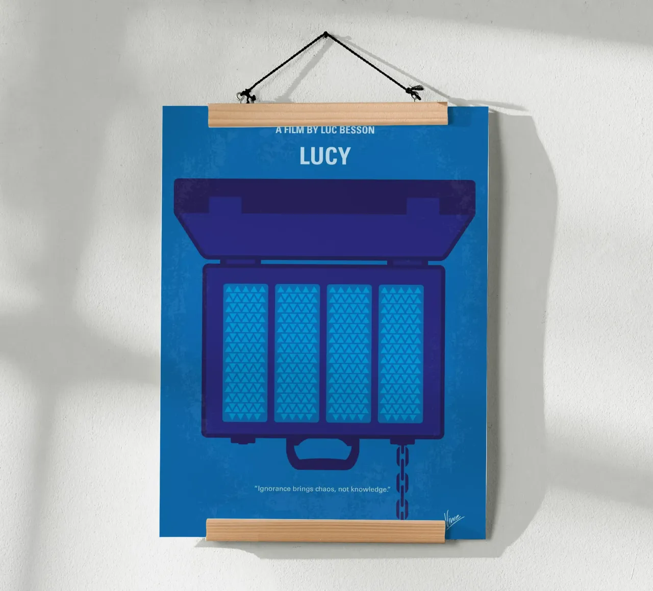 No574 My Lucy minimal movie poster poster da Chungkong