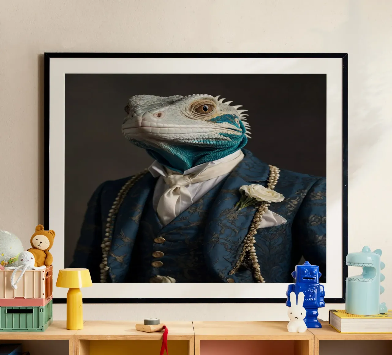 Lord Scaleworth - Das heitere Reptil des Adels Hahnemühle von Beasts of Nobility
