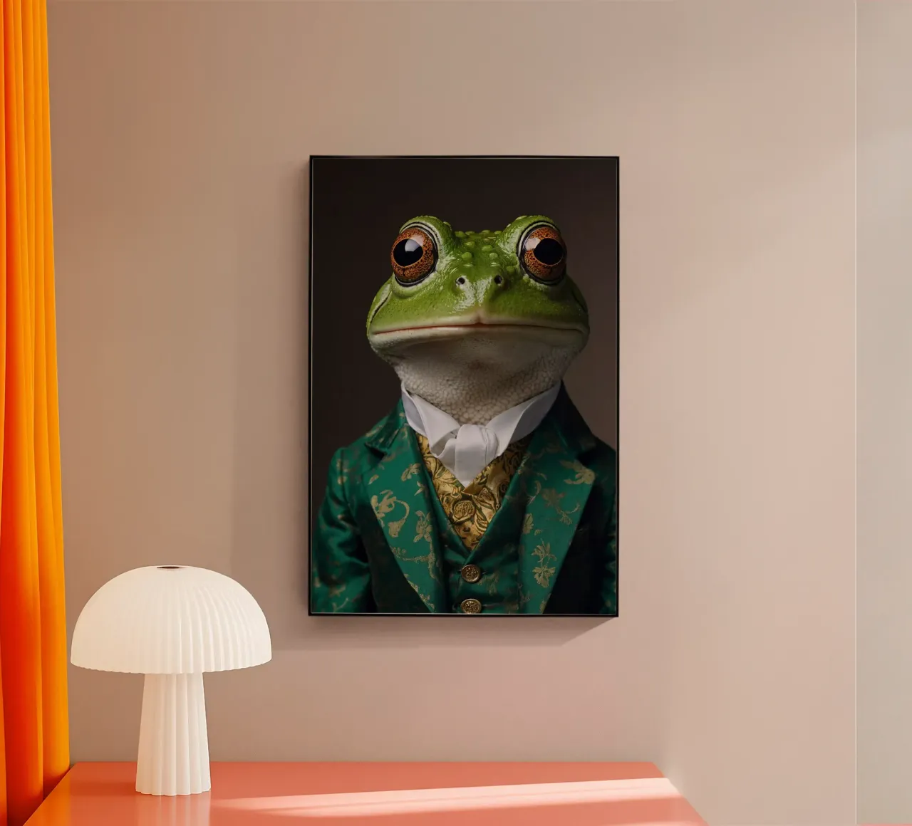 Barone Leapington - L'elegante signore degli anfibi plexiglass da Beasts of Nobility
