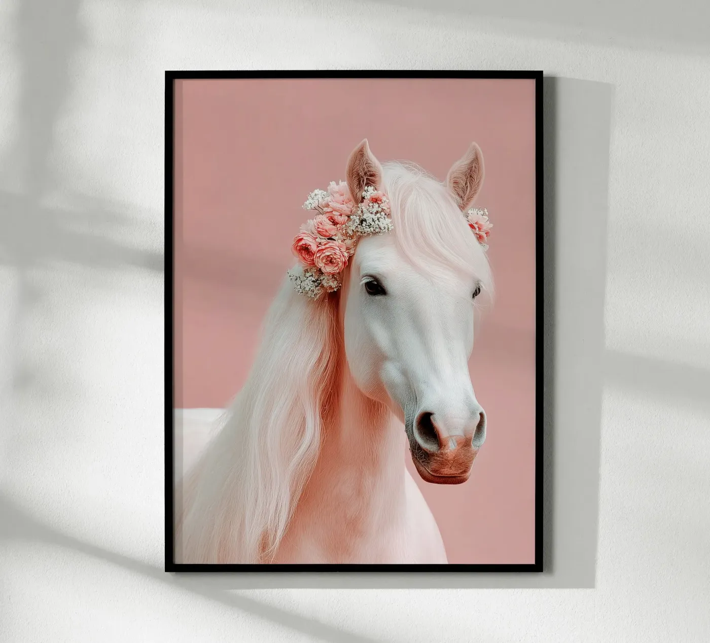 Cavallo rosa poster da Alva Studio