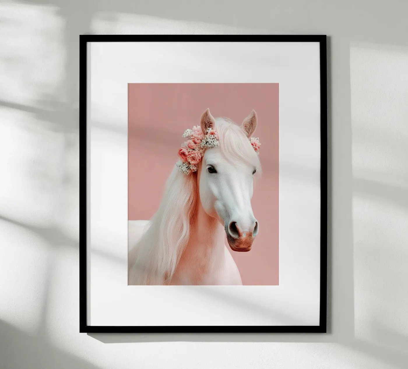 Cavallo rosa poster da Alva Studio