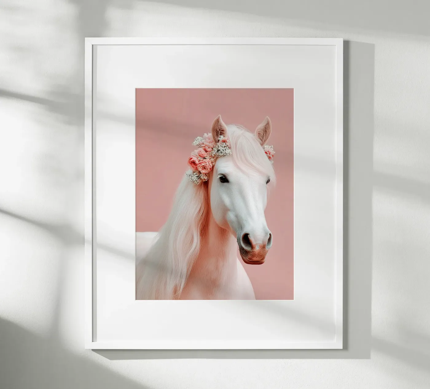 Cavallo rosa poster da Alva Studio