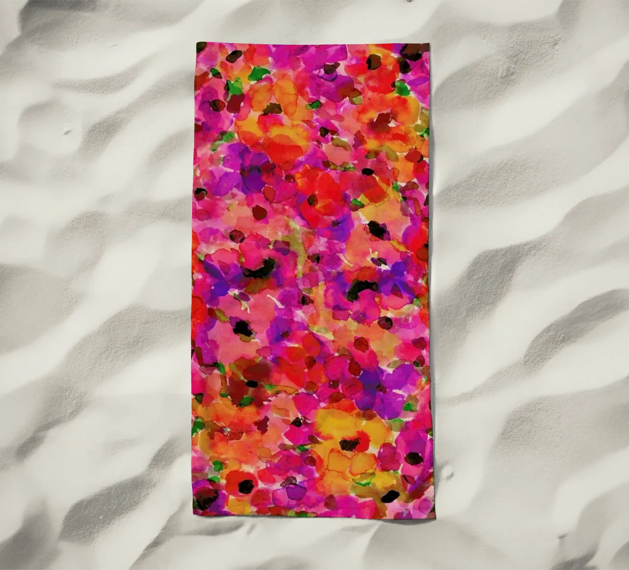 Fleur Rouge telo mare da Amy Sia