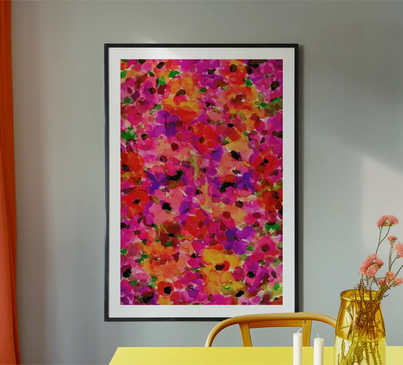 Fleur Rouge poster da Amy Sia
