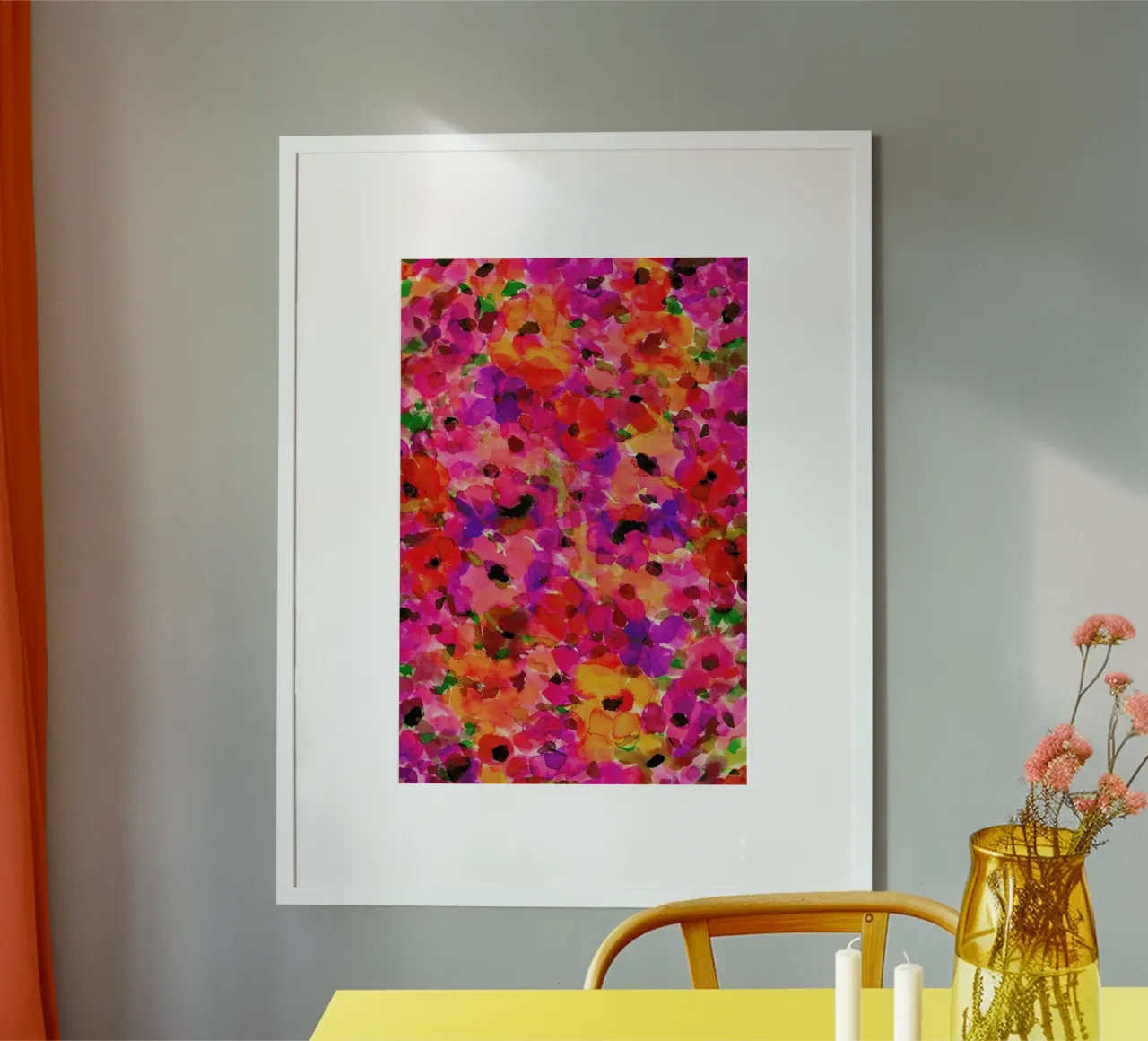 Fleur Rouge poster da Amy Sia