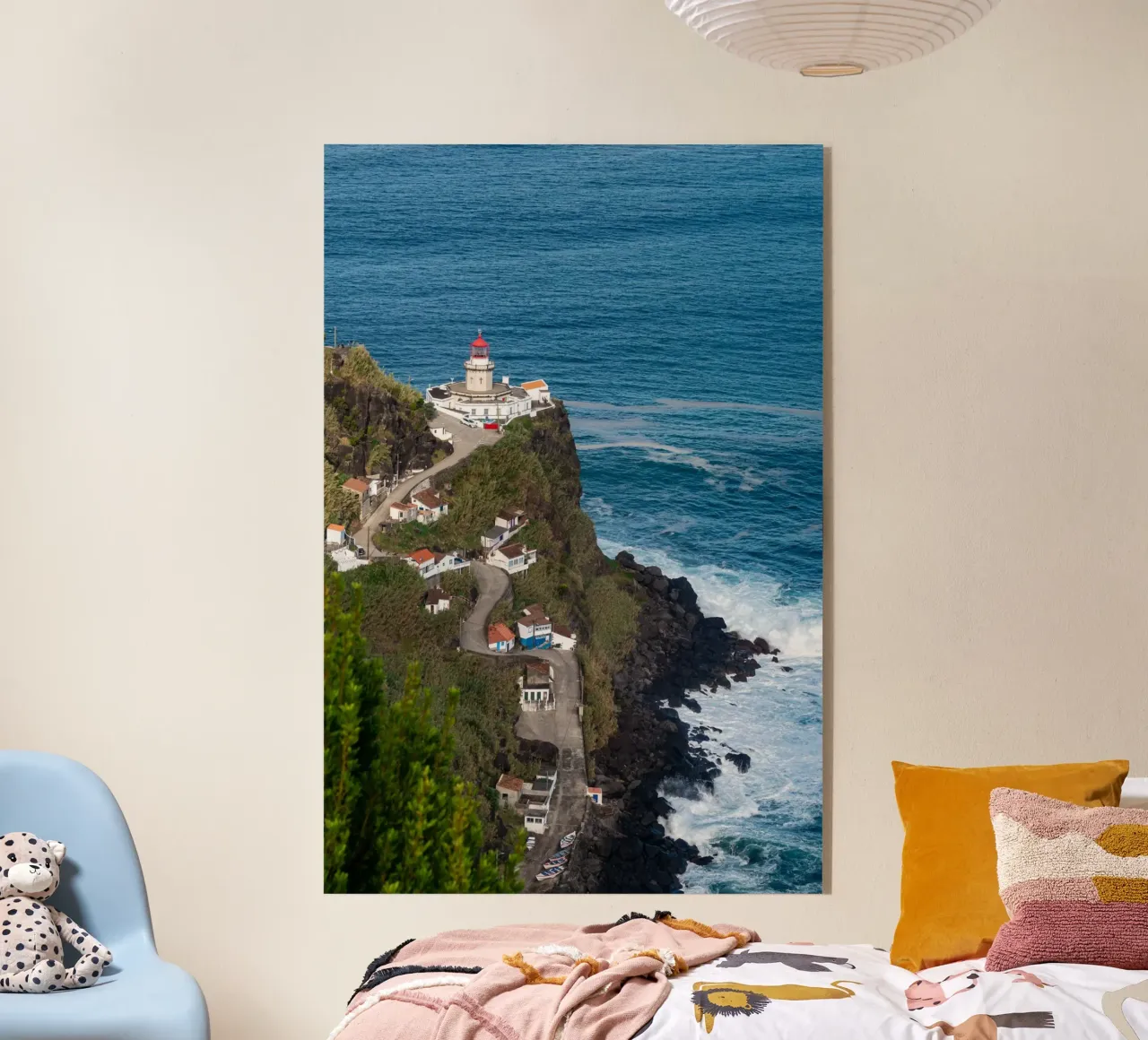Farol do Arnel ligthouse in Azores plexiglass da anderm