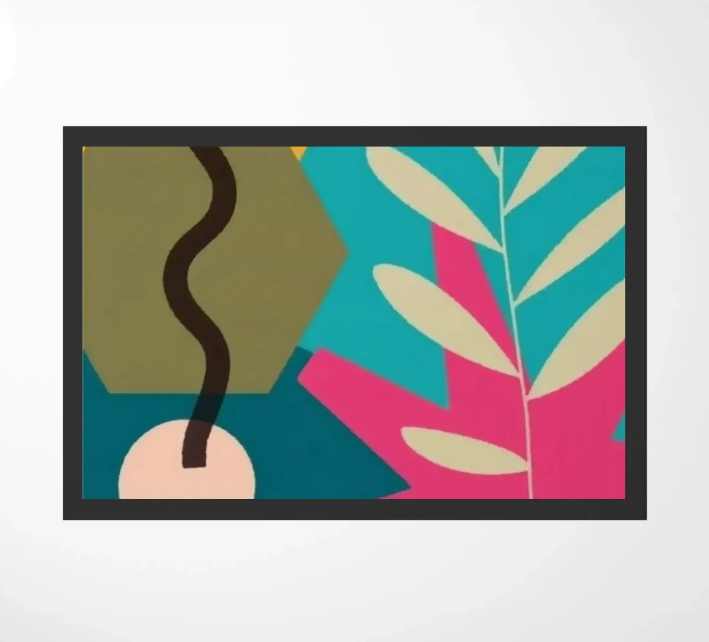 Flat Print 05 doormat by Eliban