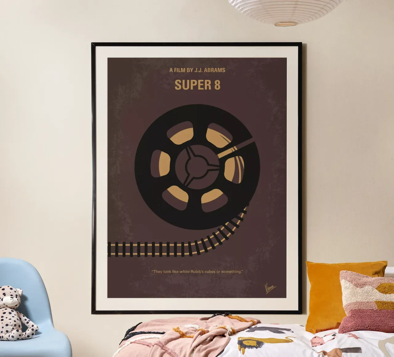 No578 My Super 8 minimal movie poster poster da Chungkong