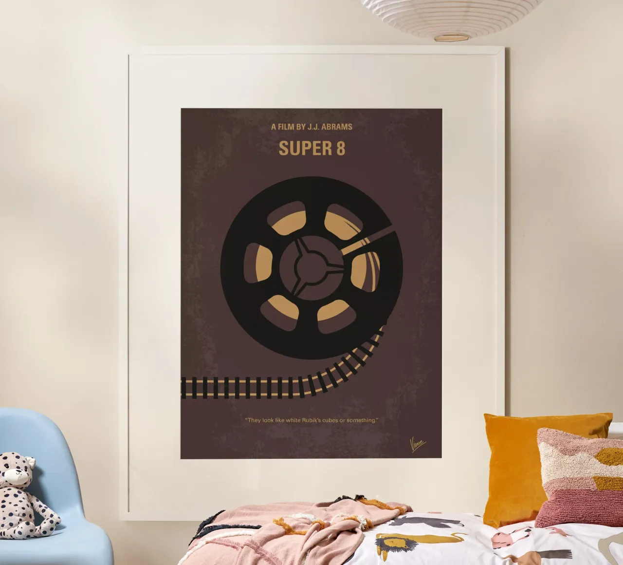 No578 My Super 8 minimal movie poster poster da Chungkong
