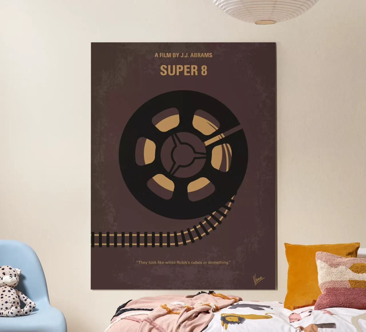 No578 My Super 8 minimal movie poster poster da Chungkong