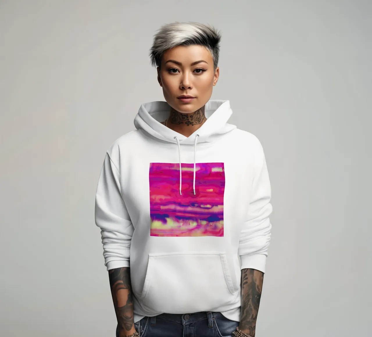 Echo felpa con cappuccio da Amy Sia