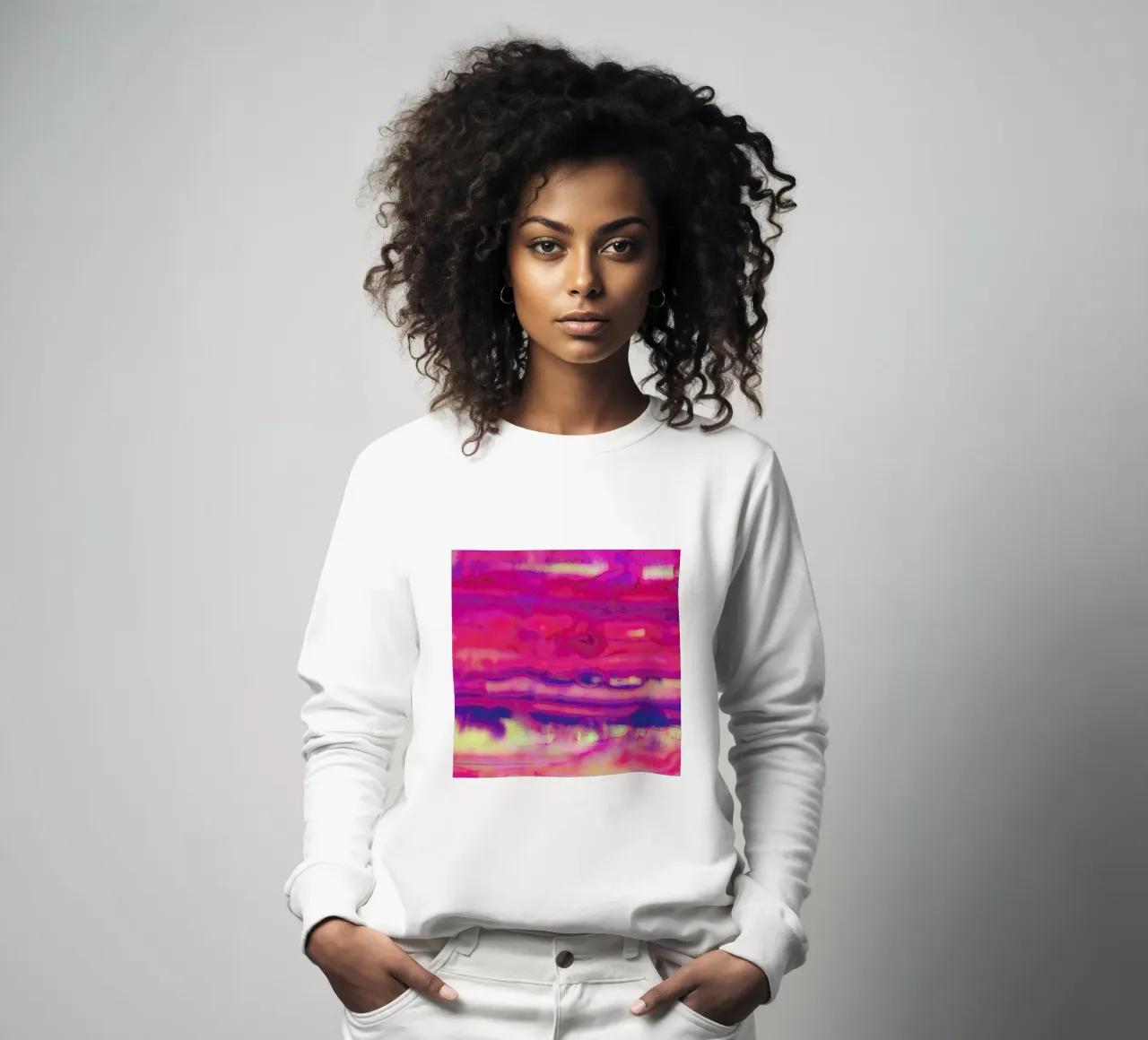 Echo sweatshirt van Amy Sia
