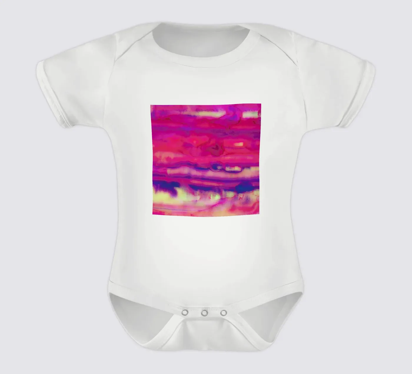 Echo body neonato maniche corte da Amy Sia