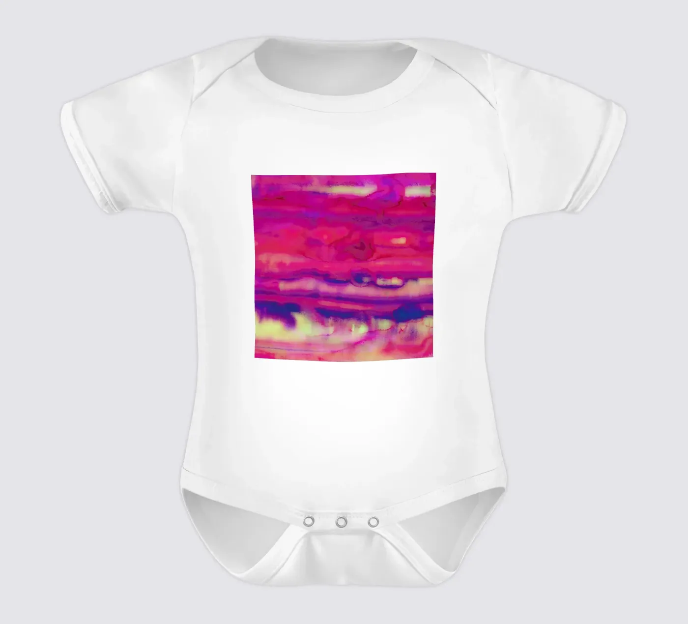 Echo body neonato maniche corte da Amy Sia