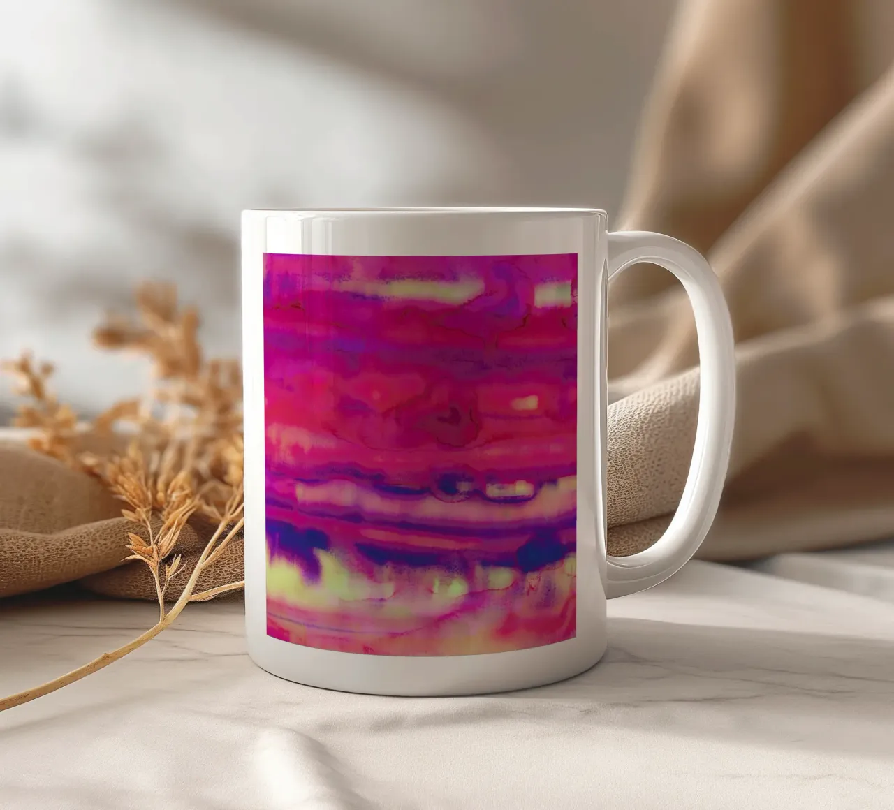 Echo ceramic mug by Amy Sia