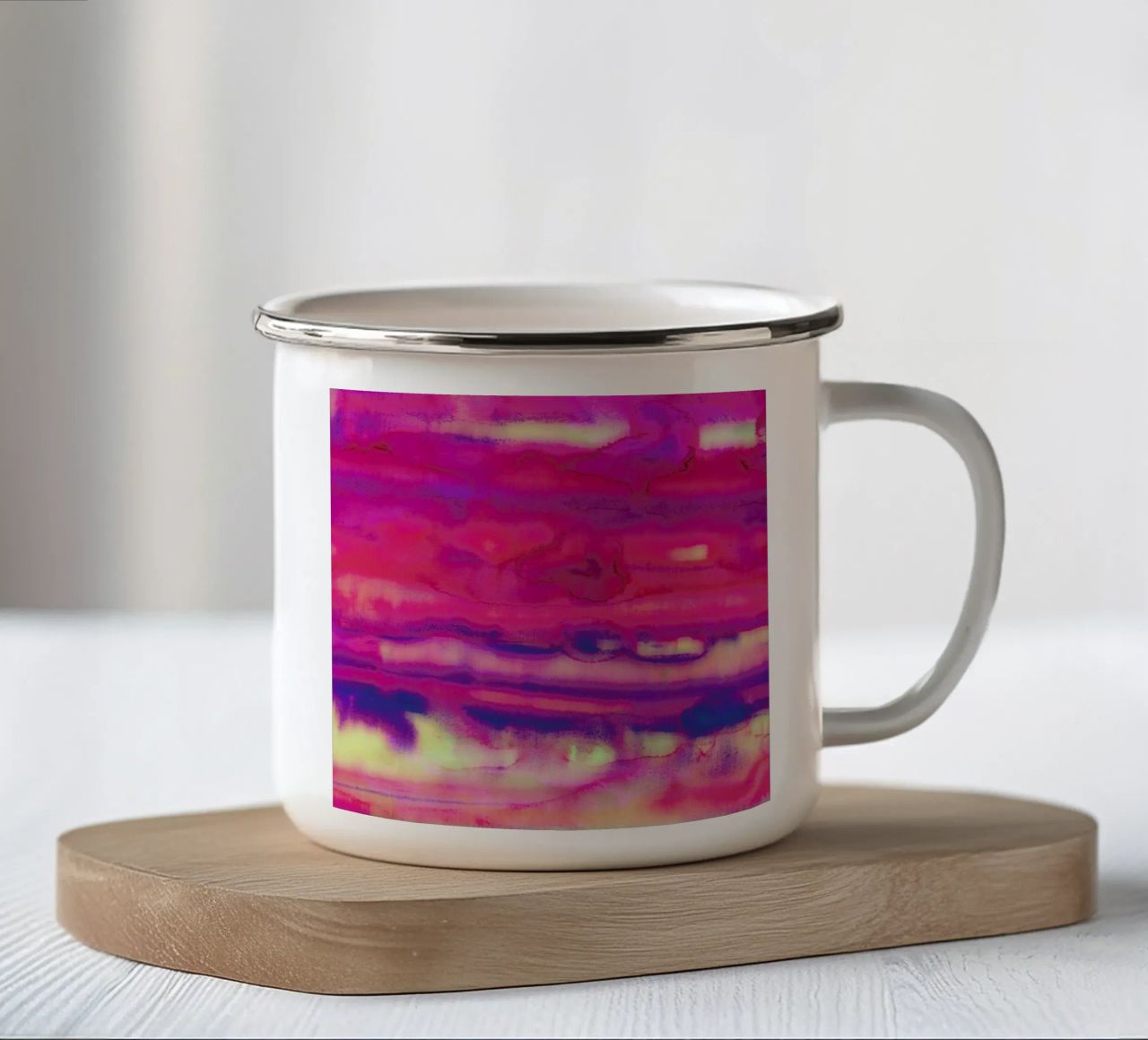 Echo tazza in smalto da Amy Sia
