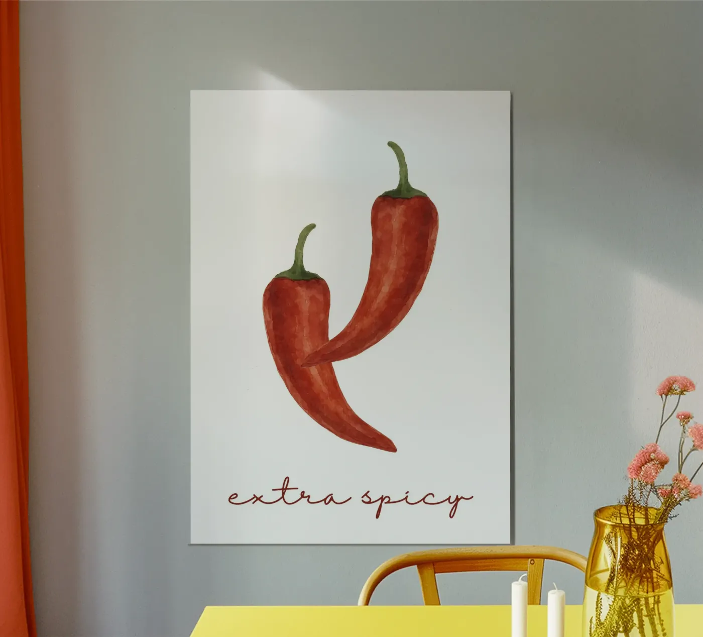 Extra spicy Poster von Funkydays