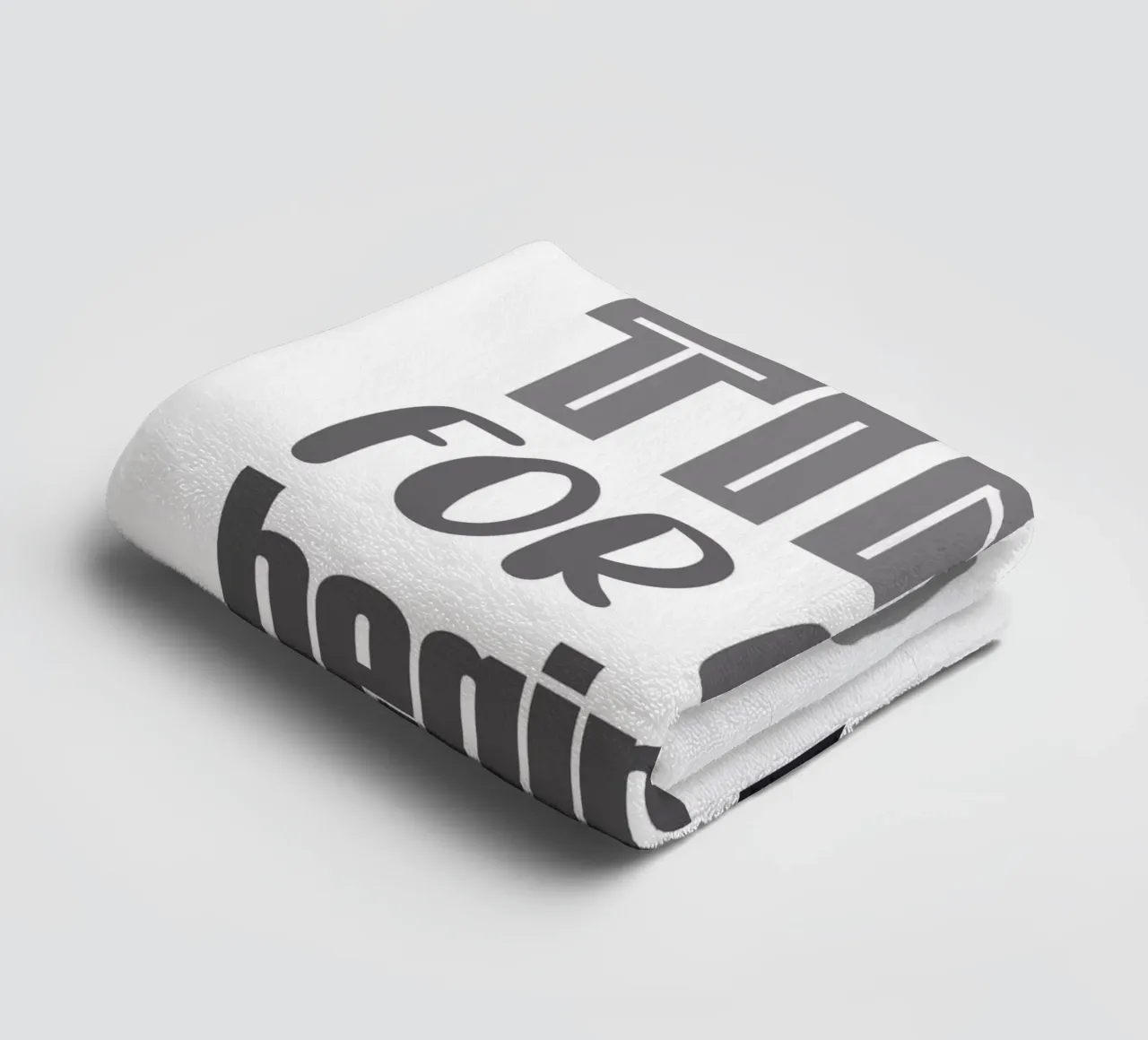 The Best Time for new beginning is now quote towel by Martina