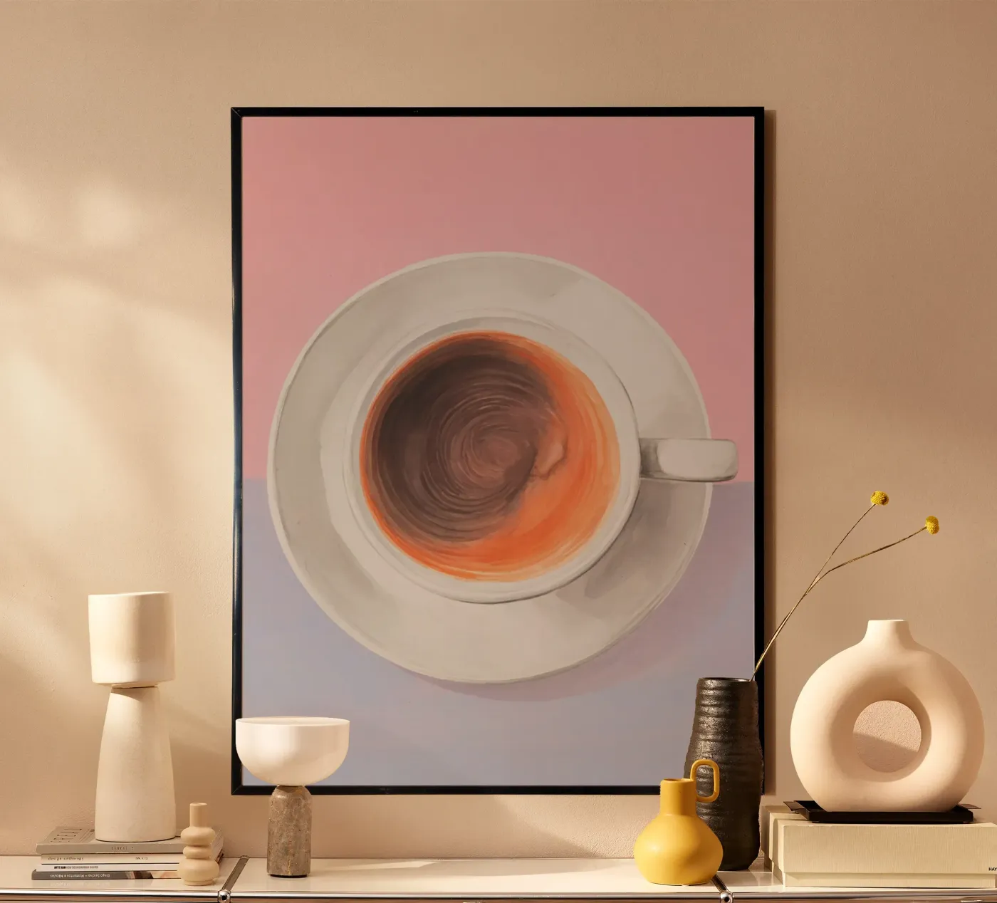 Kaffeepause Poster von D.P.22