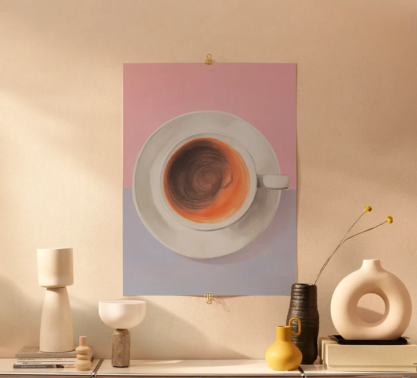 Kaffeepause Poster von D.P.22