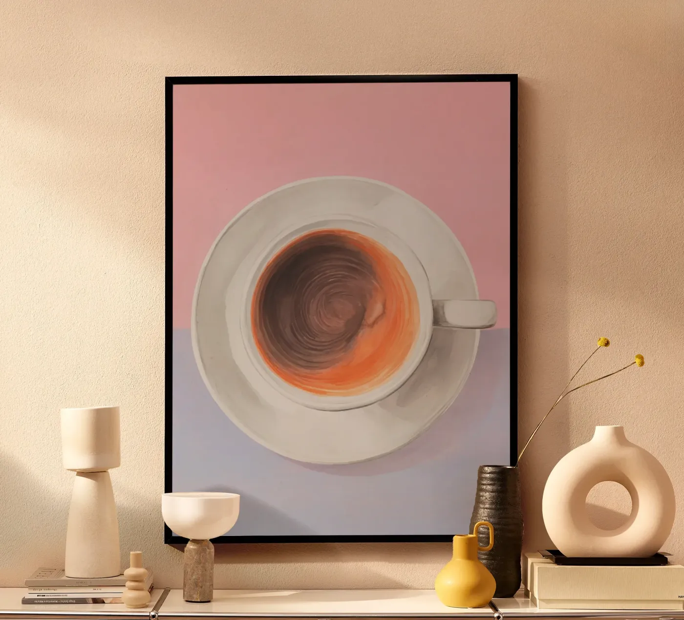 Kaffeepause Poster von D.P.22