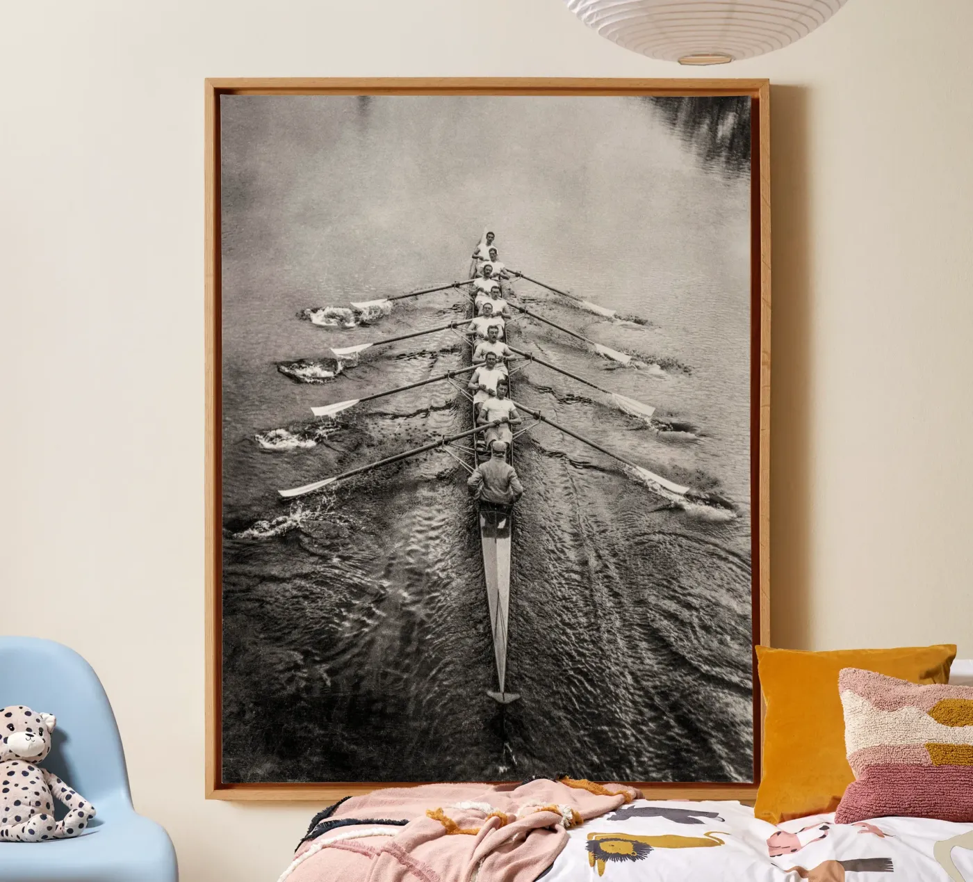 Rowing Crew canvas by bwphoto