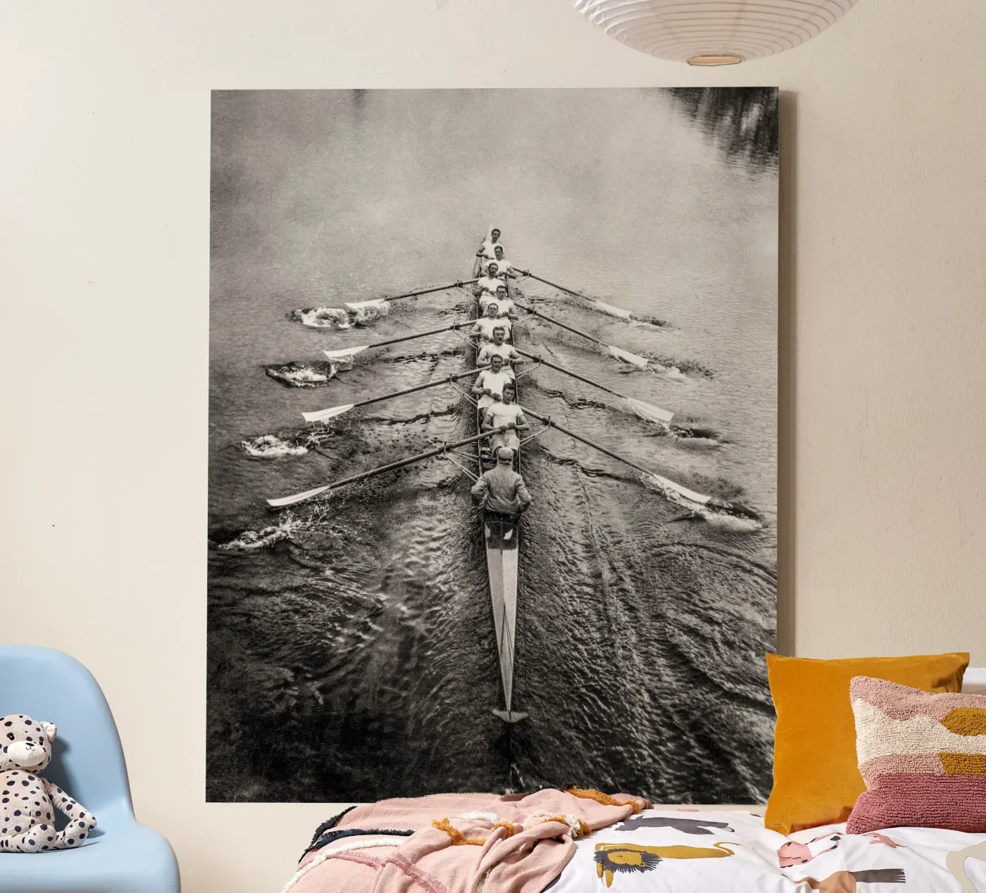 Rowing Crew canvas by bwphoto