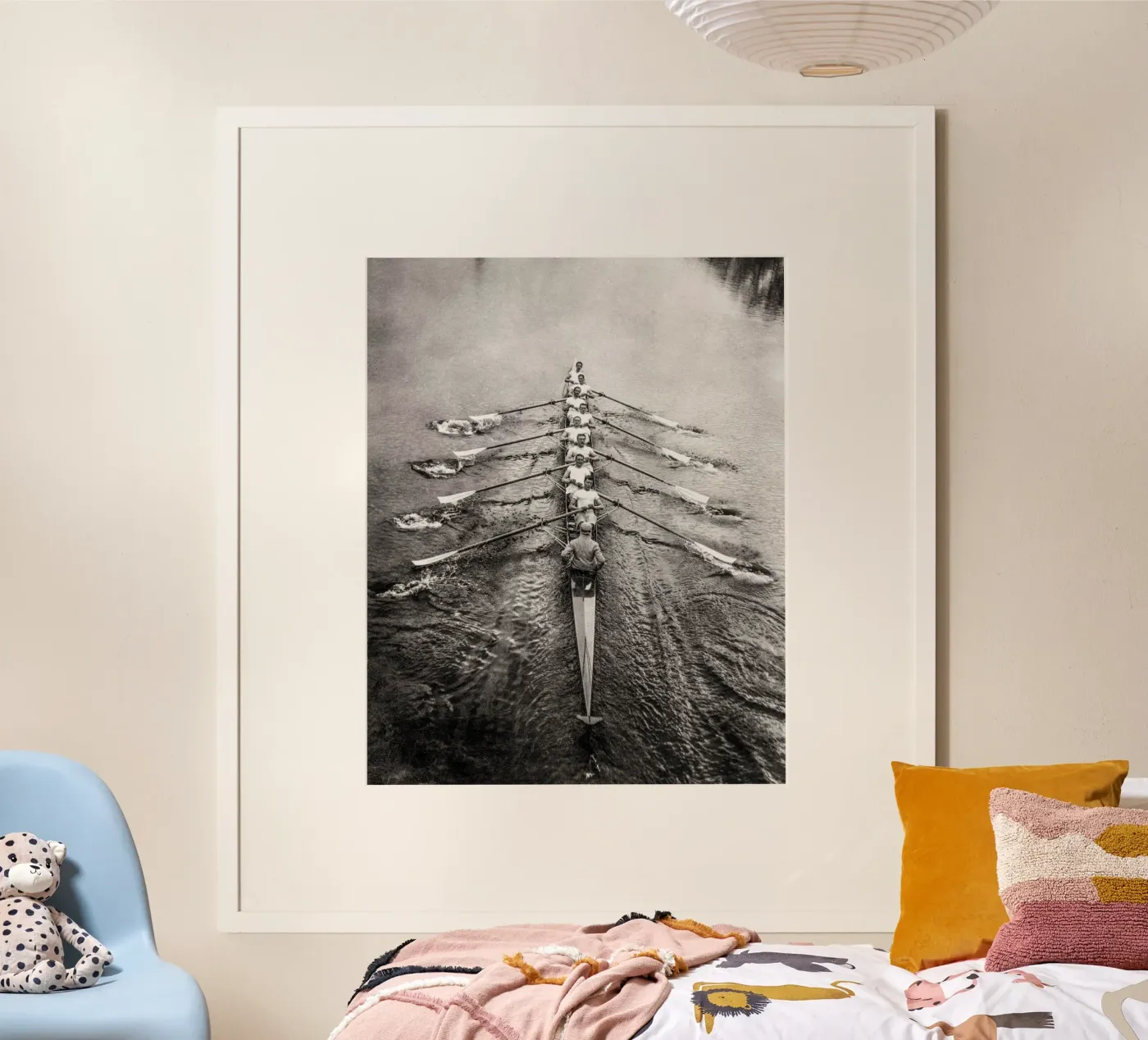 Rowing Crew poster by bwphoto