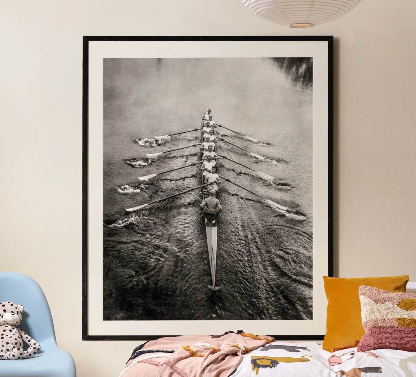 Rowing Crew poster by bwphoto