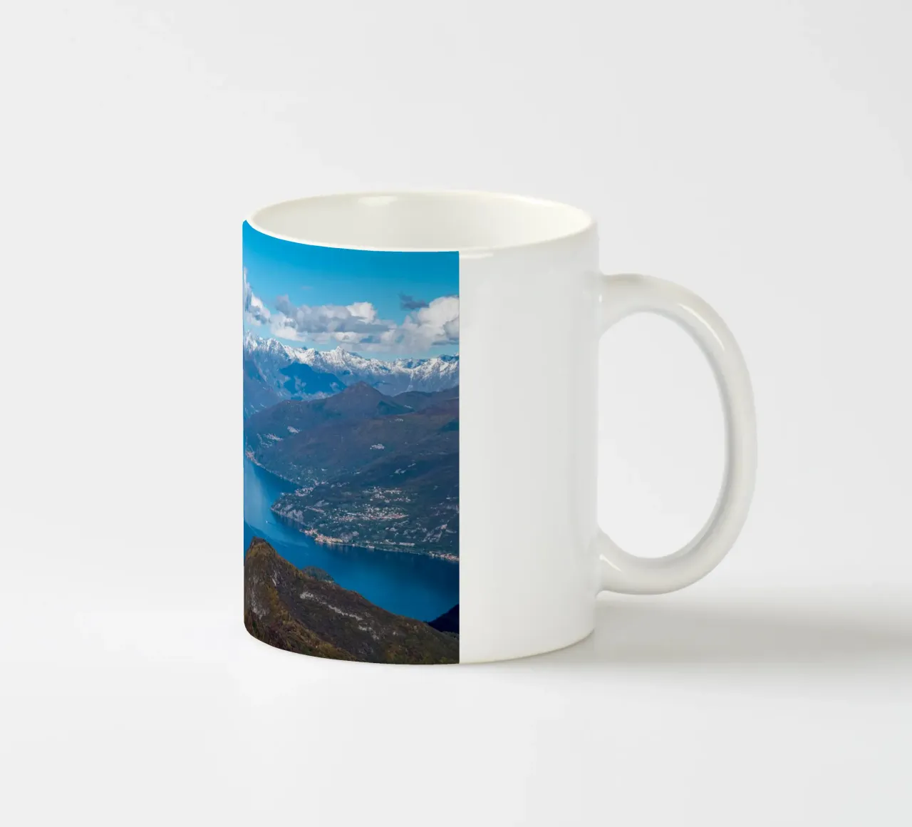 Lake Como in Italy tazza in ceramica da anderm