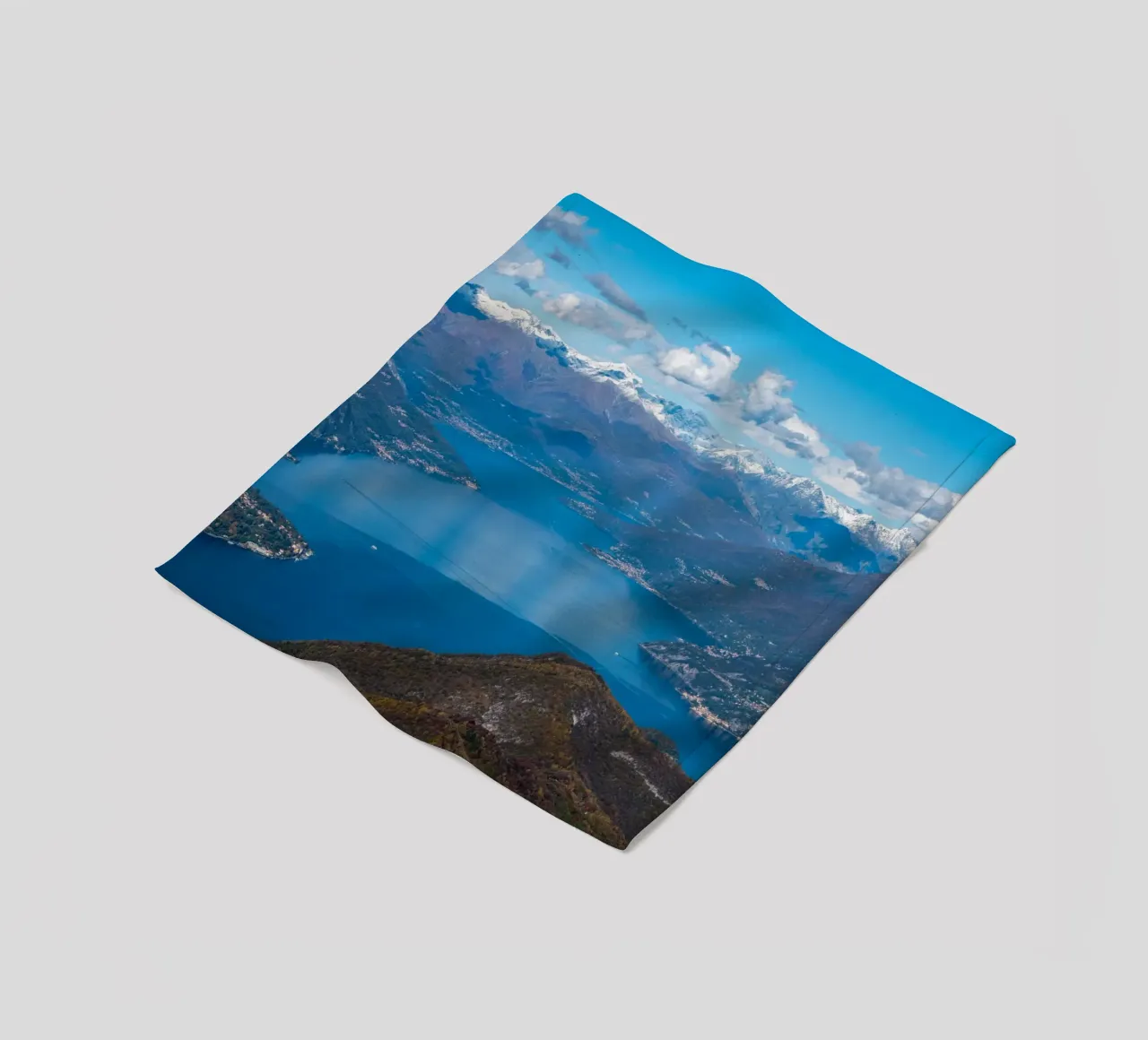 Lake Como in Italy coperta in pile da anderm