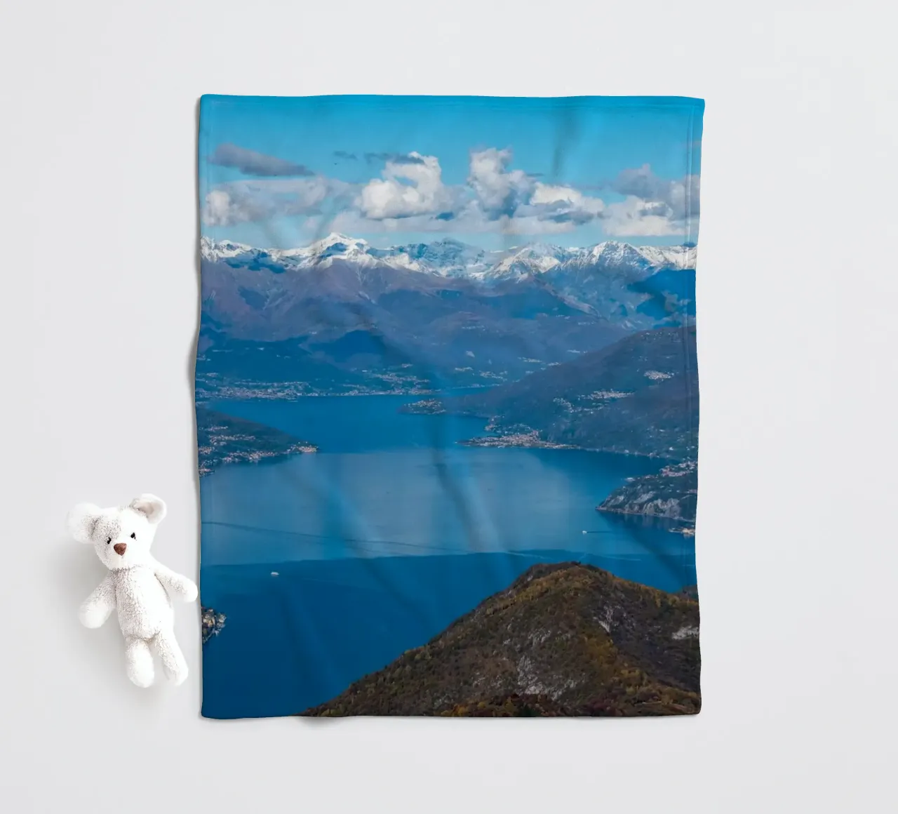 Lake Como in Italy coperta in pile da anderm