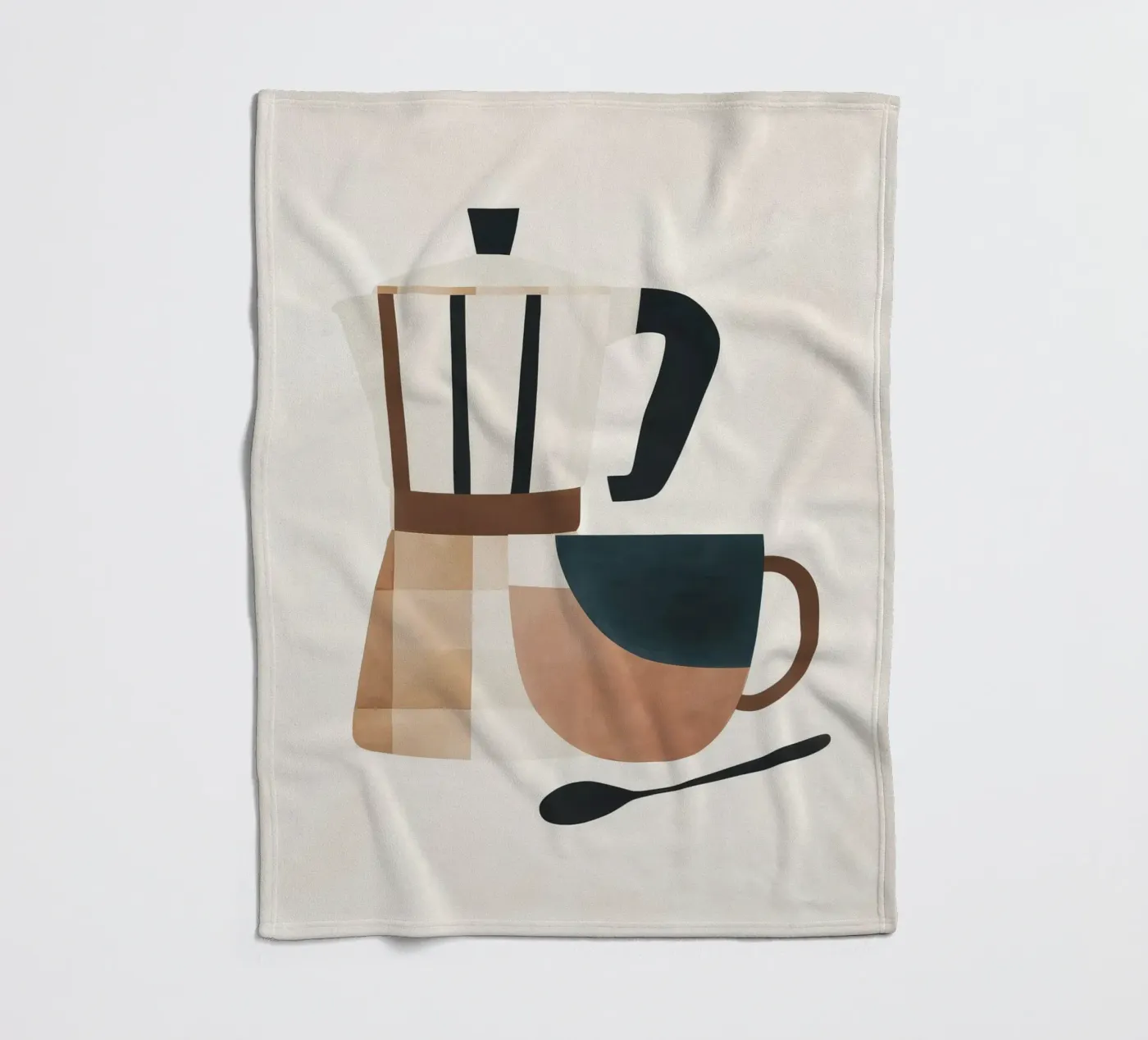 Kaffeepause Fleecedecke von ThingDesign