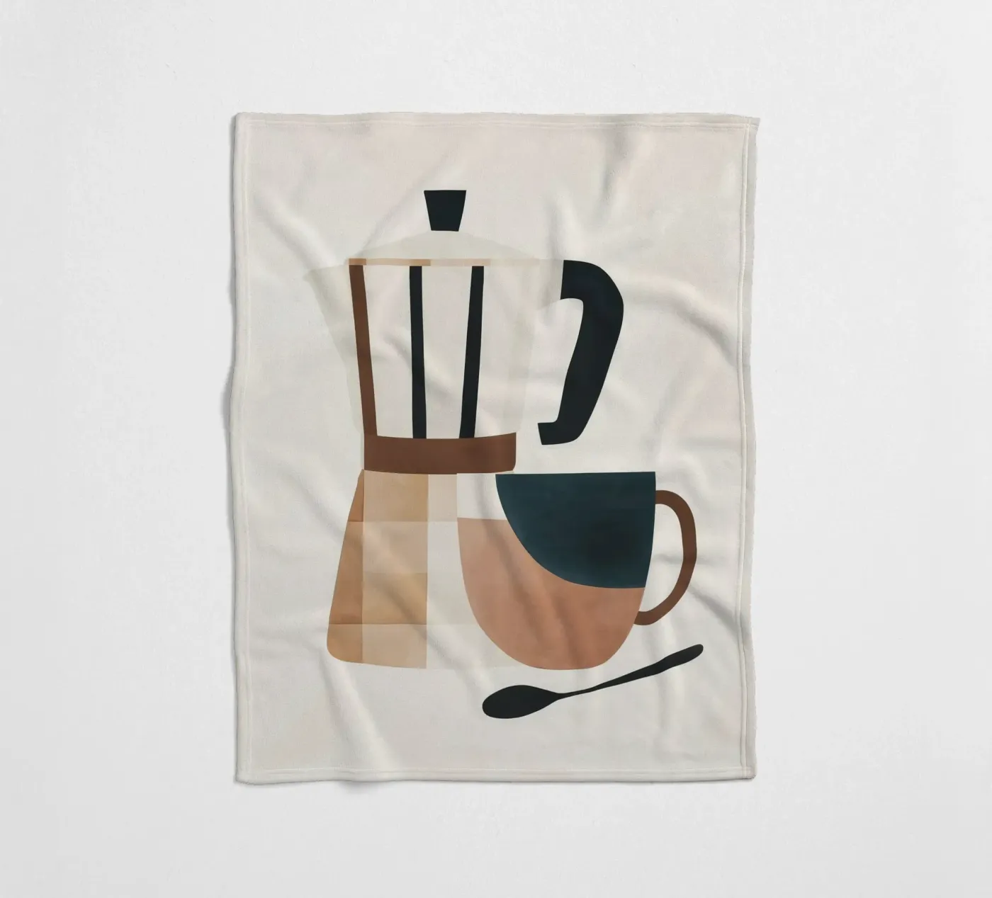 Kaffeepause Fleecedecke von ThingDesign