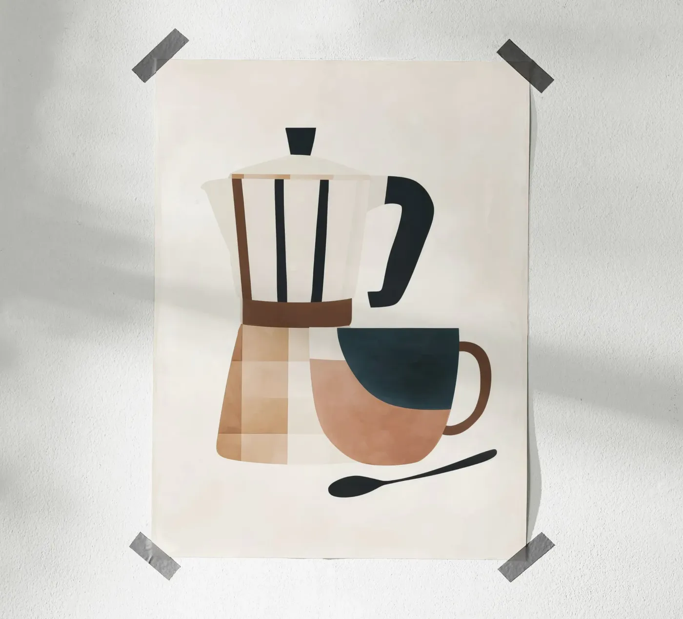 Kaffeepause Poster von ThingDesign