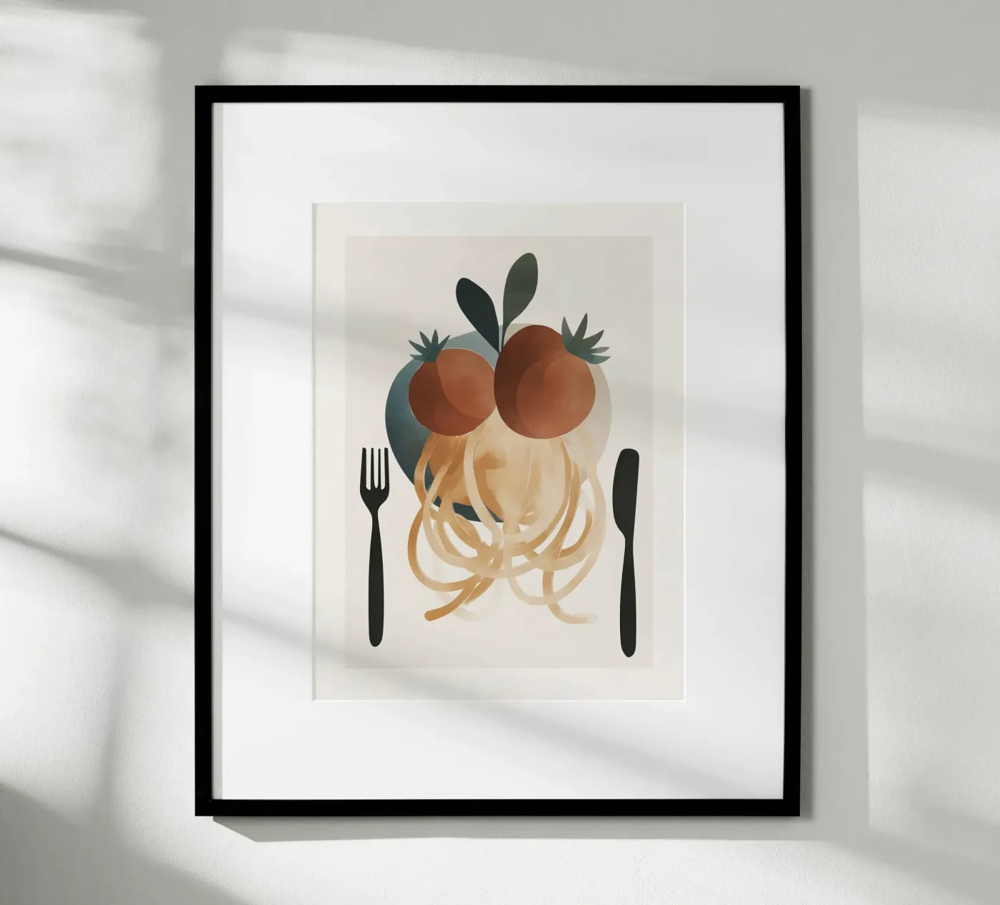 Spaghetti Plate poster da ThingDesign