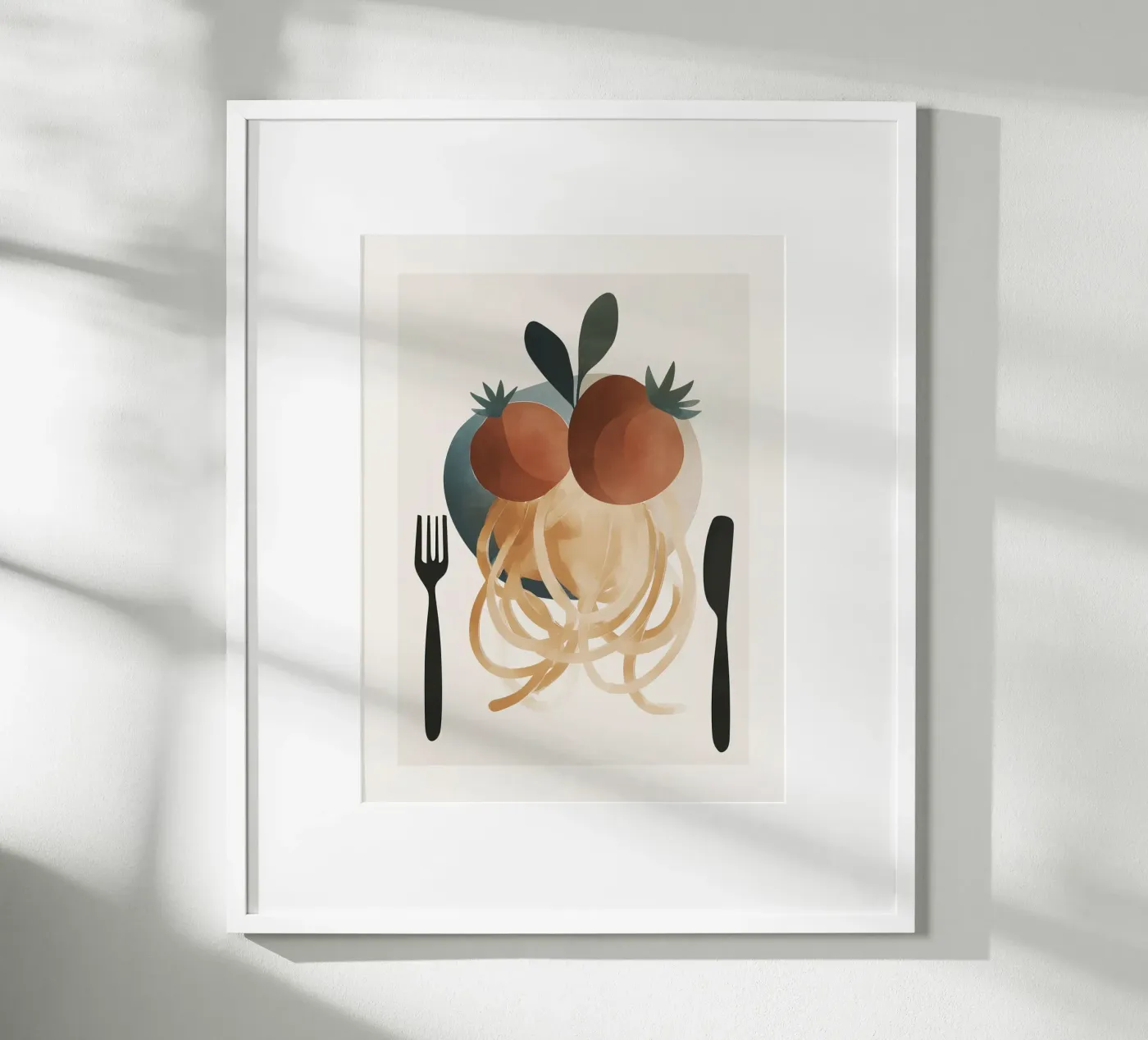 Spaghetti Plate poster da ThingDesign